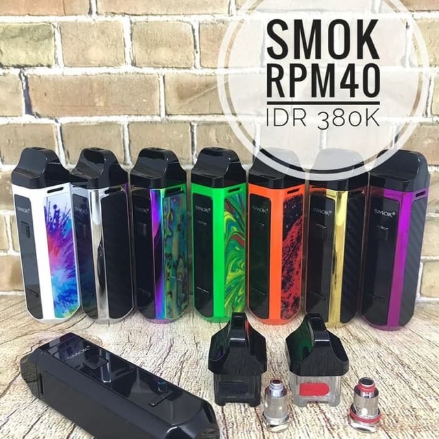 Paket Siap Ngebul Smok RPM40 - Pod Siap Kebul RPM 40 by Smok