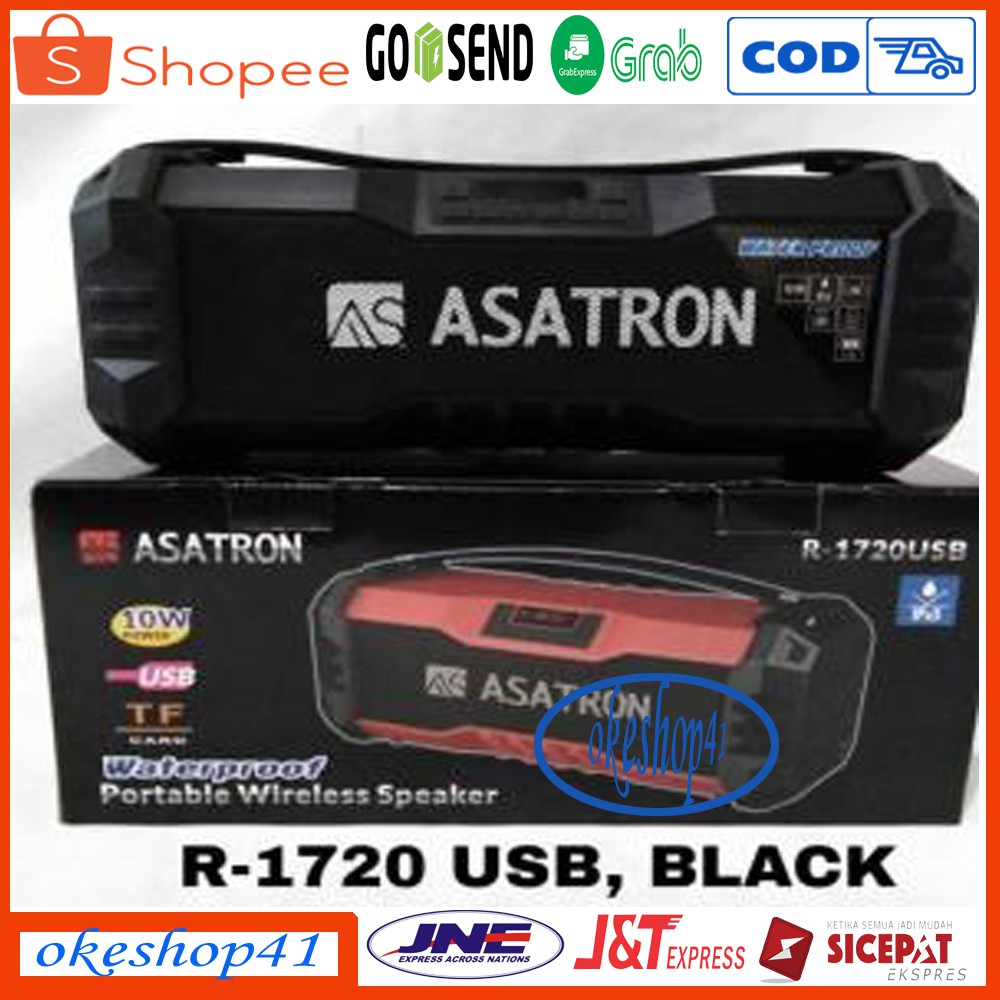 Speaker ASATRON R-1720 Bluetooth USB FM Radio