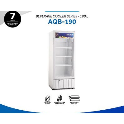 Showcase Aqua AQB-190 kapasitas 180 Liter