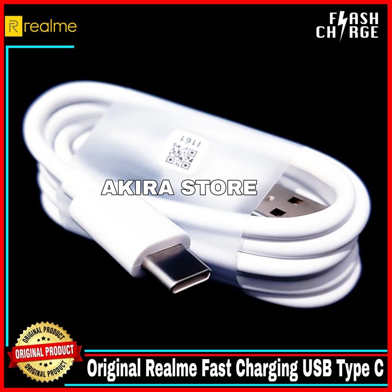 Kabel Data Realme 8i Realme C35 Narzo 50A Prime ORIGINAL 100% Fast Charging Type C