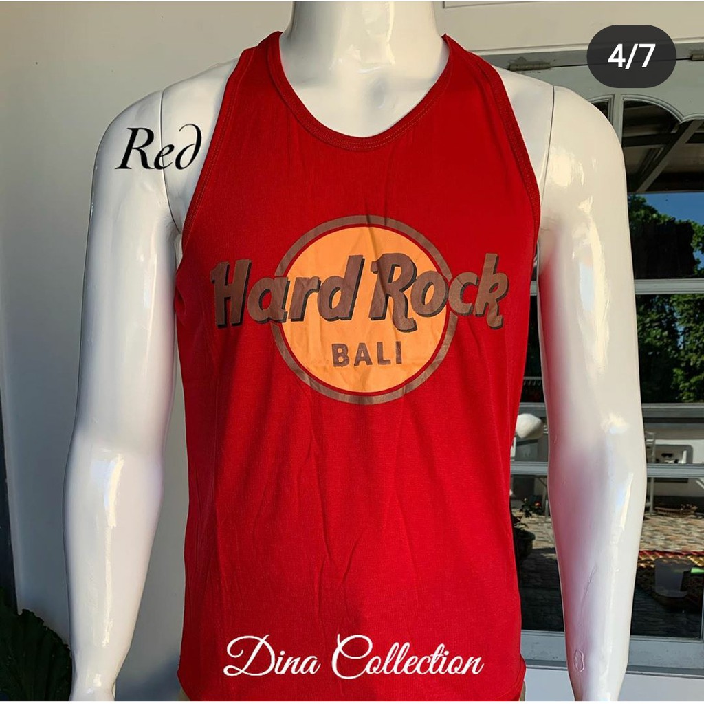 Singlet baju kaos hardrock Bali