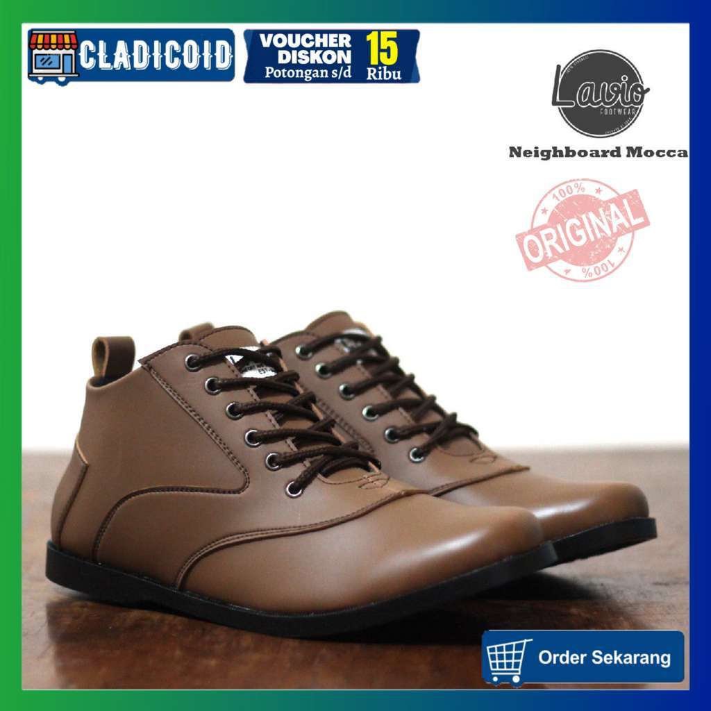 SEPATU CASUAL FORMAL PRIA KERJA KANTORAN KULIAH DINAS SANTAI LAVIO NEIGHBOARD ORIGINAL MURAH