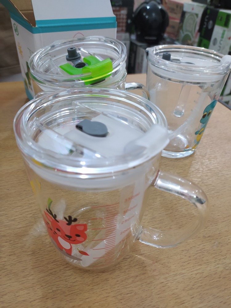 Gelas / Gelas Anak / Gelas Kaca / Gelas Anak Bahan Kaca / Gelas Minum / Gelas Susu