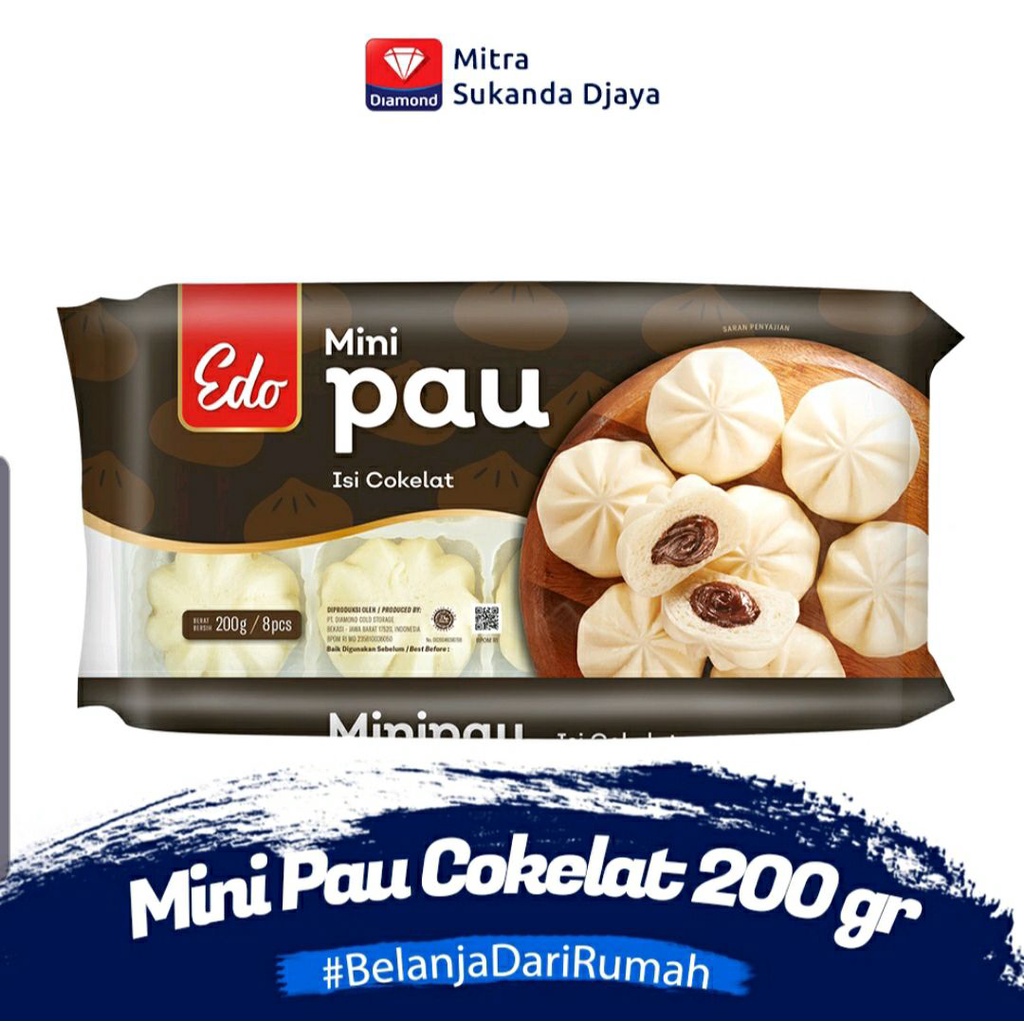

Edo Minipao Coklat 200gr *