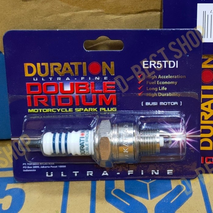 Busi racing DURATION DOUBLE IRIDIUM Ninja R / RR 2T