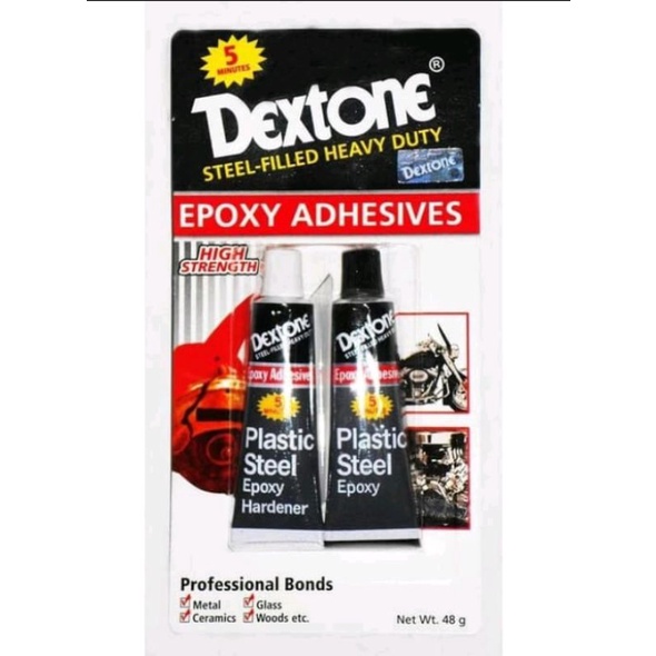 

LEM BESI DEXTONE 5 MENIT / LEM EPOXY SERBAGUNA