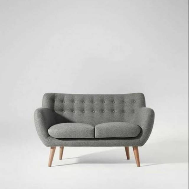 Promo Sofa Retro 2 dudukan Sofa Retro Murah Promo Sofa Retro Kayu Solid Sofa Minimalis Retro Vintage