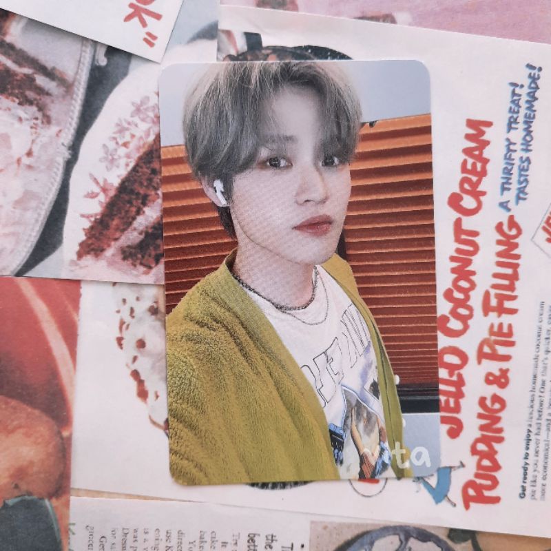 PHOTOCARD CHENLE NCT DREAM PC HOT SAUCE HOTSA ALBUM CRAZY VER VERSION