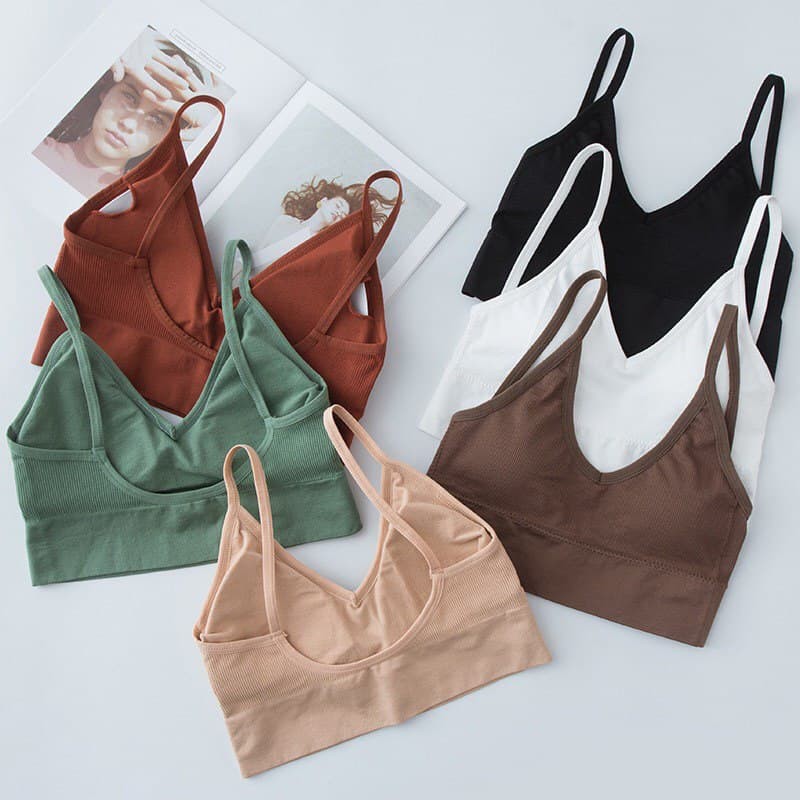 ASK.id - Bra Wanita Model One-Piece Bra Bralette Push Up dengan Bahan Tipis dan Bergaya Sexy bra15