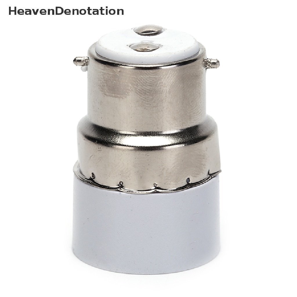 (Heavendenotation) Adapter Konverter Holder Lampu Bohlam B22 Ke E14