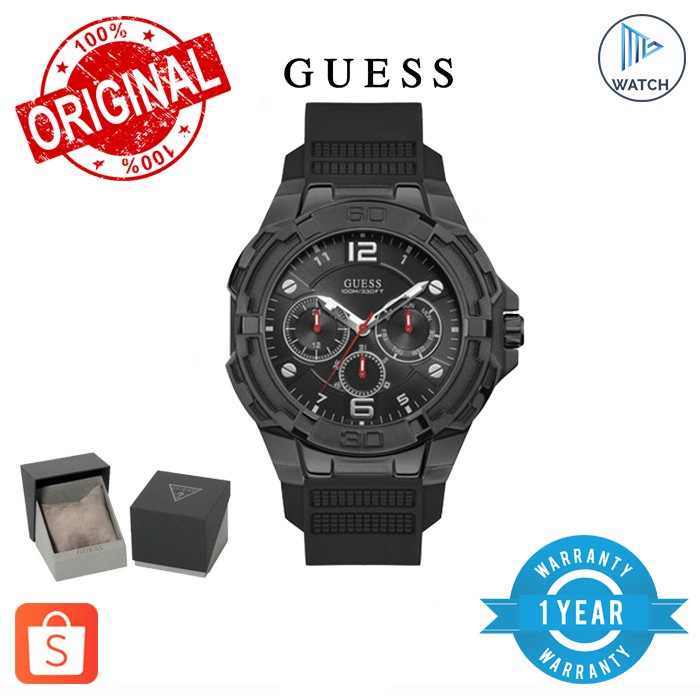 [ gu3ss ORIGINAL - GARANSI ] JAM TANGAN PRIA WANITA | RANTAI | KULIT | KARET | MURAH | PRIA GENESIS 