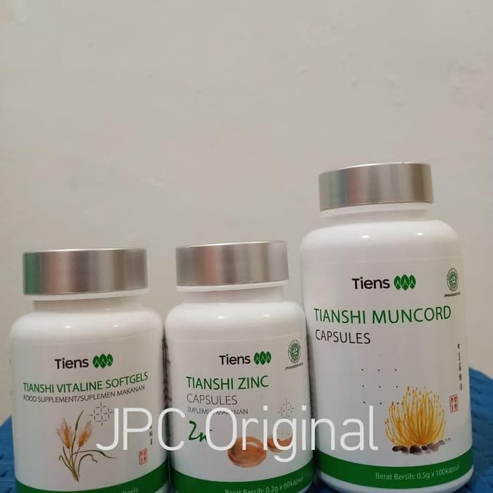 DISKON -  Paket Stamina Pria Volcano|Vulcano Muncord Vitaline Zinc Tiens|Tianshi