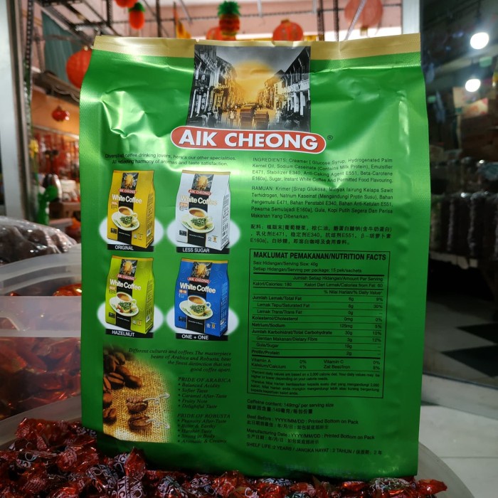 

Ds0Ds1D Aik Cheong White Coffee Hazulnut 4In1 Ds20X11