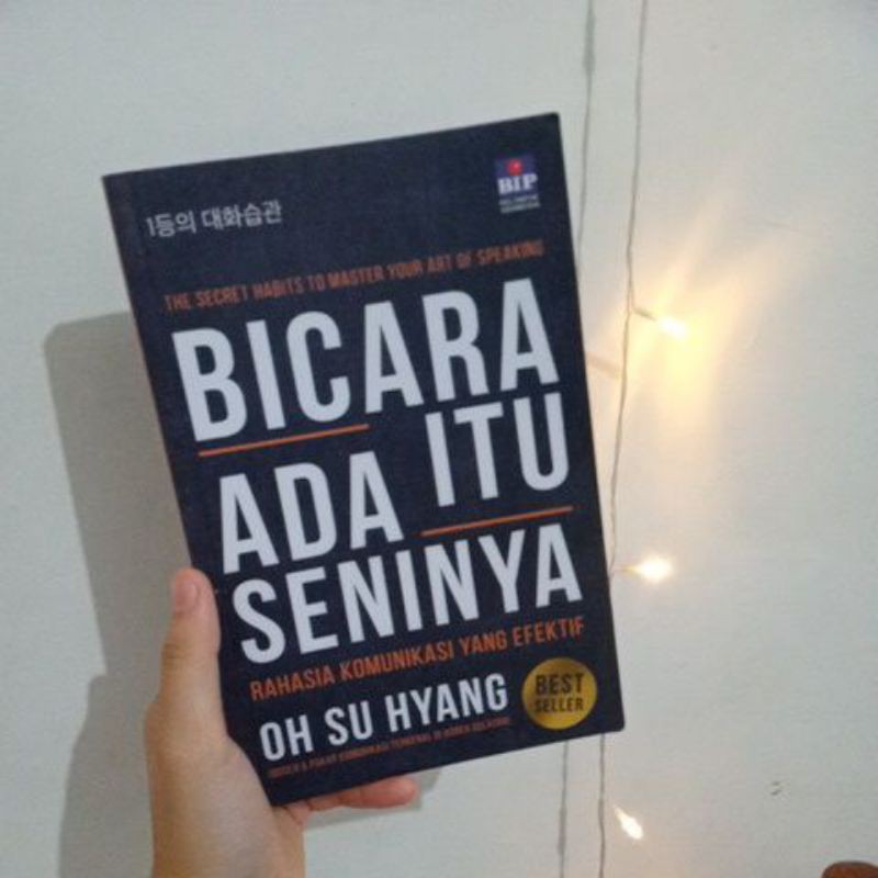 [PRELOVED] Bicara Itu Ada Seninya