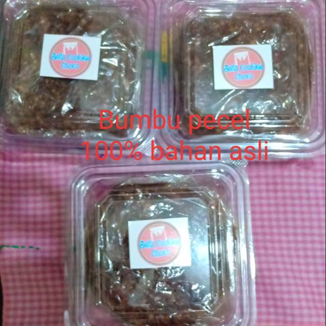 

Bumbu pecel 100% bahan asli d jamin enak
