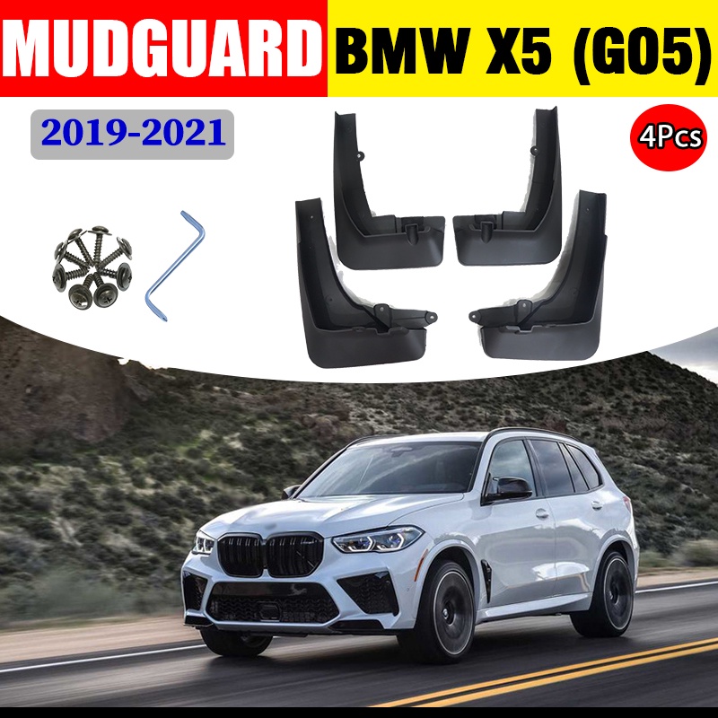 1 Set Mud Flap Pelindung Splash Untuk Fender Mobil BMW X5 G05 2019 2020 2021