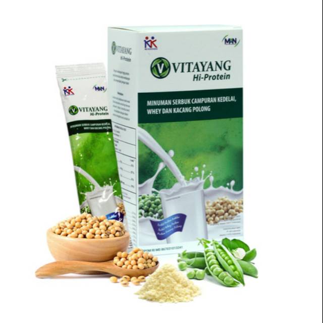 

VITAYANG HIGH PROTEIN - SUSU PROTEIN NABATI HERBAL ALAMI