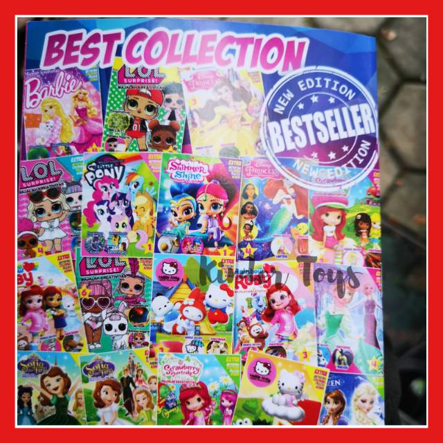 

Buku kreativitas anak mewarnai 5pcs gambar kartun