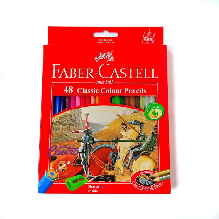 

Ready Stok FABER CASTELL 48 CLASSIC COLOR PENCIL Diskon