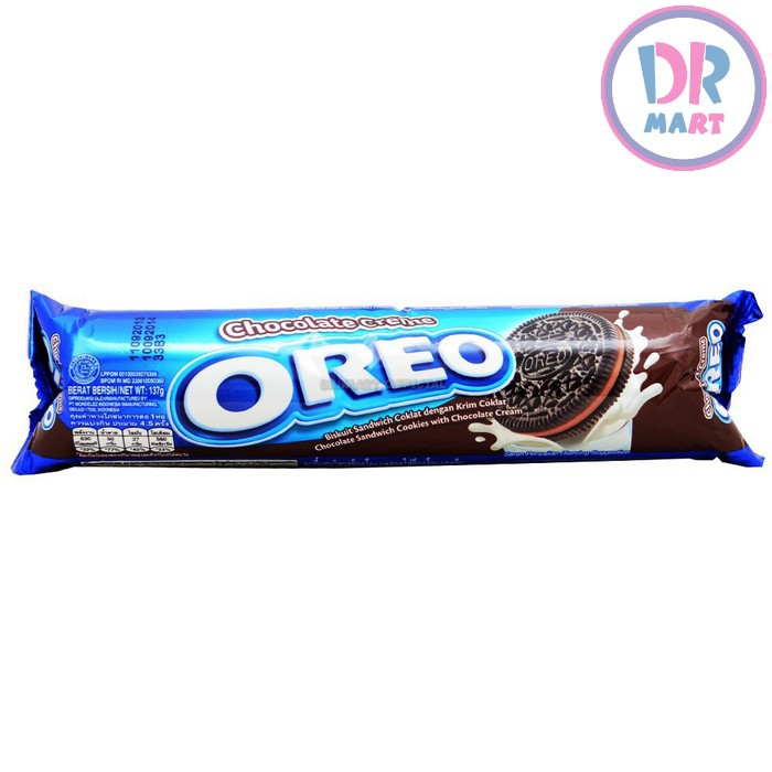 

Oreo Biskuit Sandwich Krim Coklat 119gr