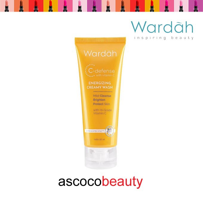 Wardah C-Defense Series | Serum Creamy Facial Face Wash Face Mist ✰ ascocobeauty ✰