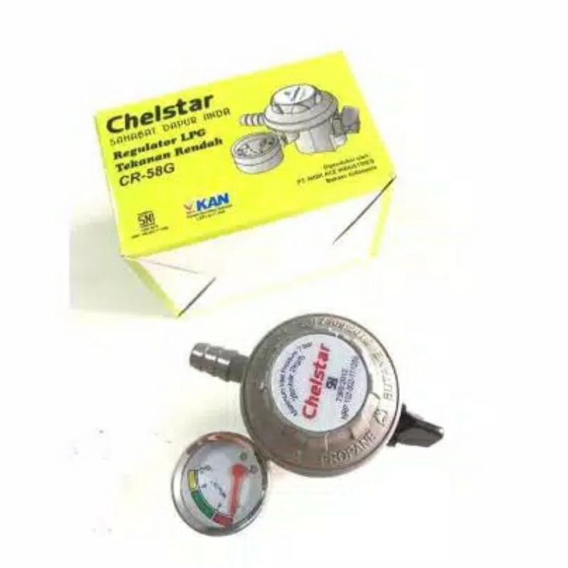 CHELSTAR  , CR - 58G , 317 REGULATOR ,  GAS  ,  LPG  METER