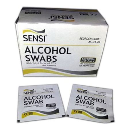 Sensi Alcohol Swab Pads - Kapas Alkohol 