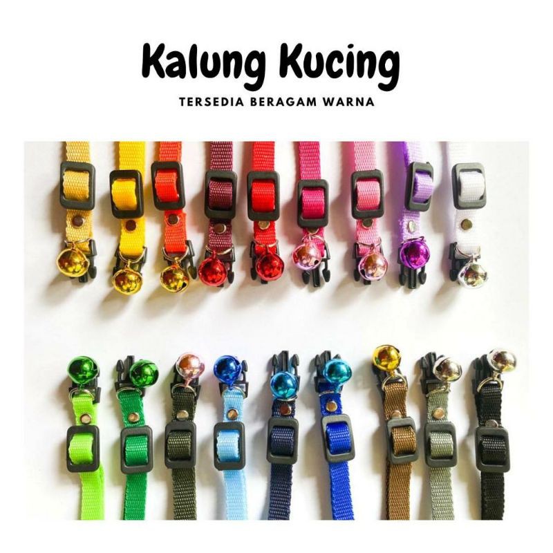 Kalung Kucing Polos