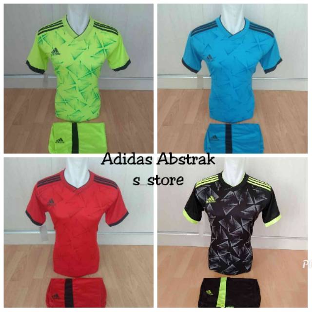 Setelan jersey Bola Baju futsal adidas Abstrak