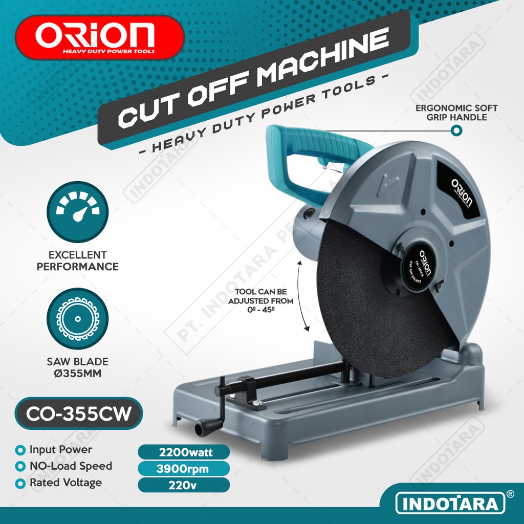 Mesin Potong Besi / Cut Off Machine Orion CO355CW