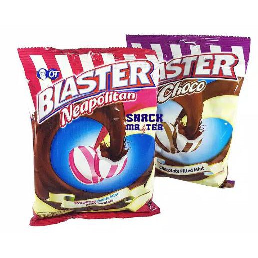 

Store Snack Permen Blaster isi 50 pcs ( 125 gram)/Permen Coklat/Permen vanila/Aneka Snack/Snack Mura