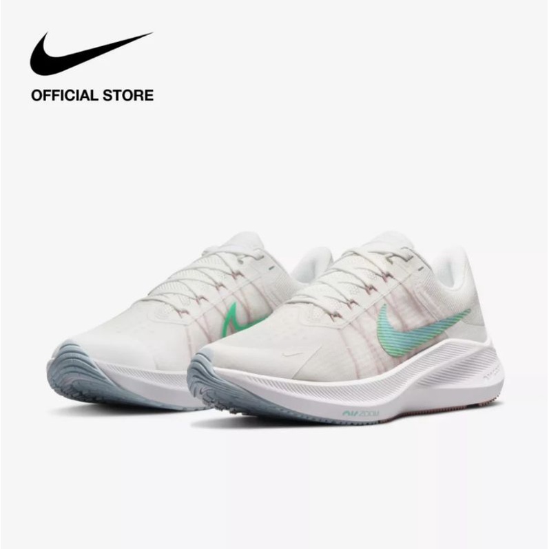 Nike Sepatu Lari Wanita Zoom Winflo 8 - Putih [CW3421-105]