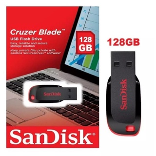 Flashdisk / Flash Drive Cruzer Blade CZ50 Sandisk 4GB-8GB-16GB-32GB-64GB-128GB / Penyimpanan Data USB DRIVE Sandisk Cruzer Blade