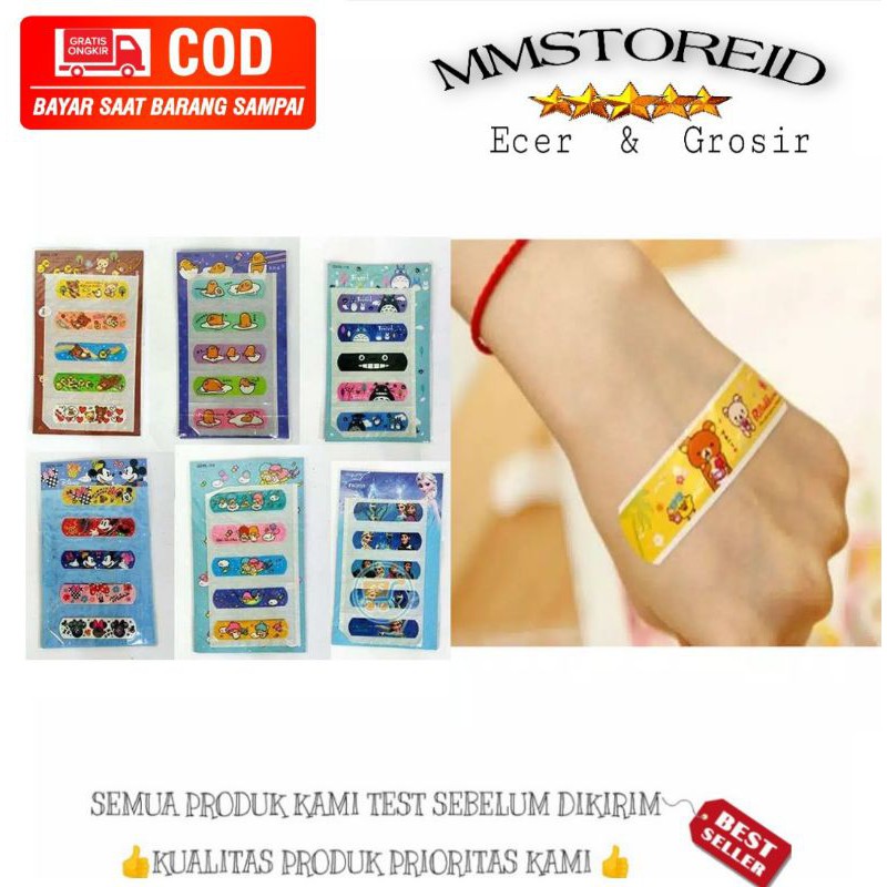 MM - Hansaplast Karakter / Band Aid / Tensoplast / Plester Luka