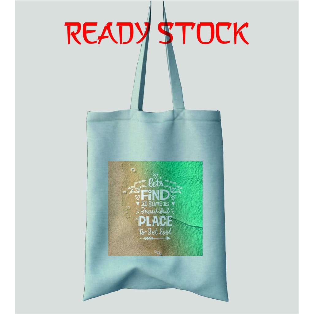 Totebag Premium - Canvas Drill - Bukan Blacu - Tas Fashion Wanita -  RS017