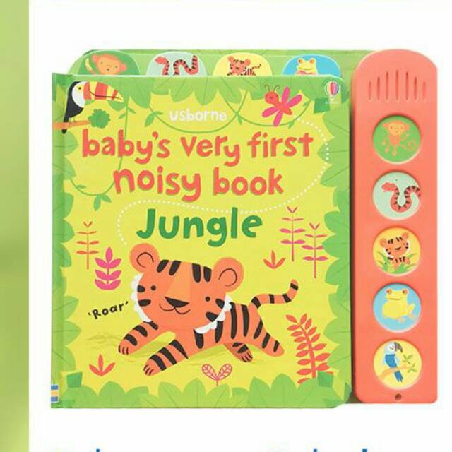 baby's very first noisy book jungle