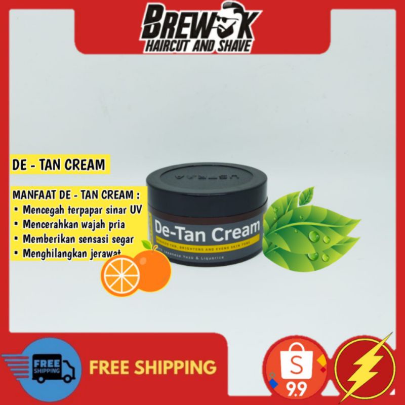 USTRAA DE - TAN CREAM ( Efektif Mencerahkan Wajah )