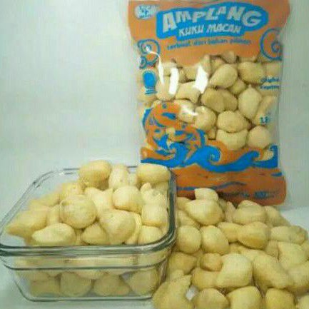 

Paket amplang kuku macan berat 180gr_BDS Snack oleholeh balikpapan