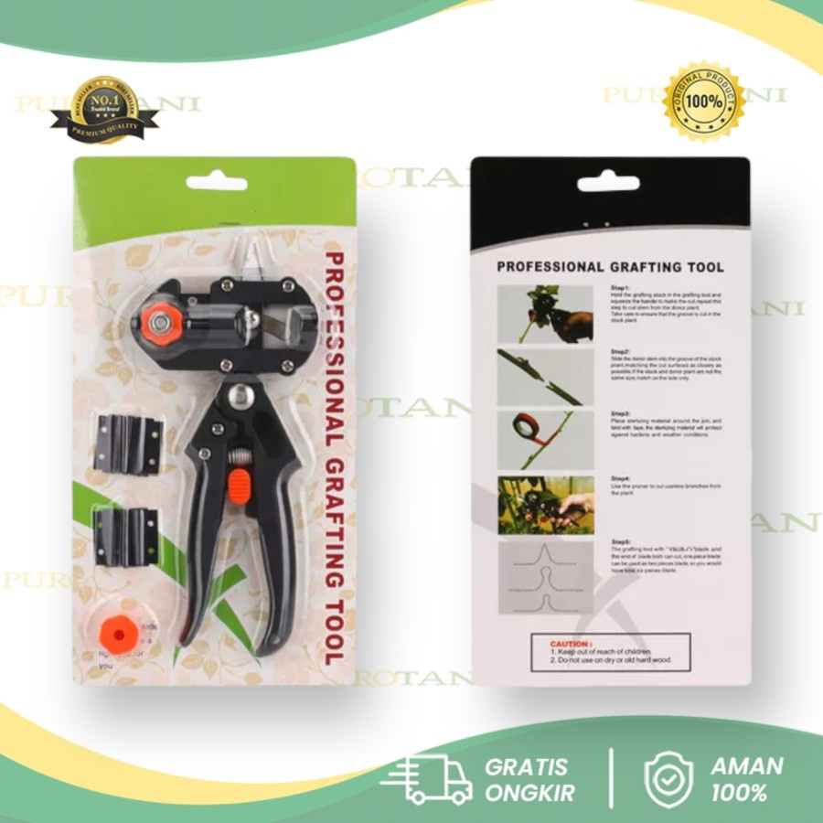 Gunting grafting pruning tool  okulasi sambung batang tanaman