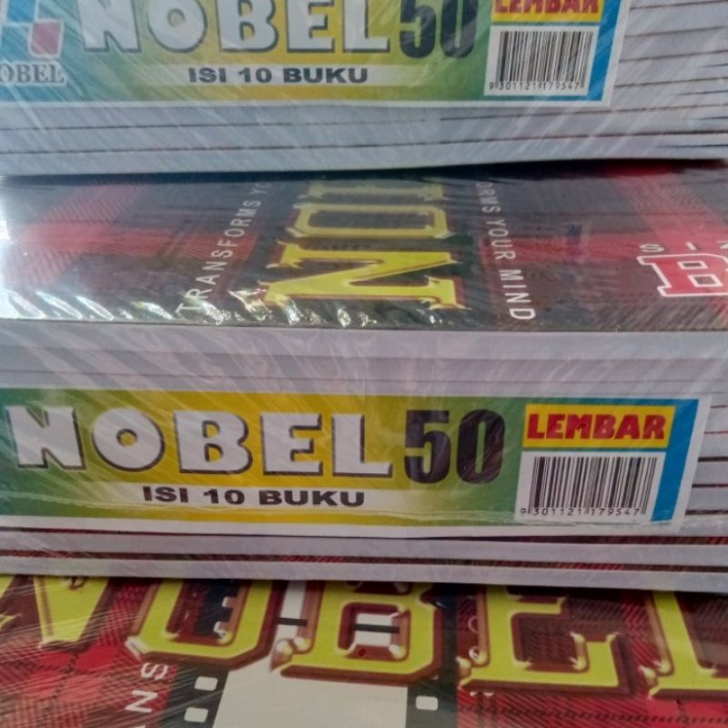 Jual Buku Tulis Boxy/Buku Tulis Campus Nobel 50 Lembar | Shopee Indonesia