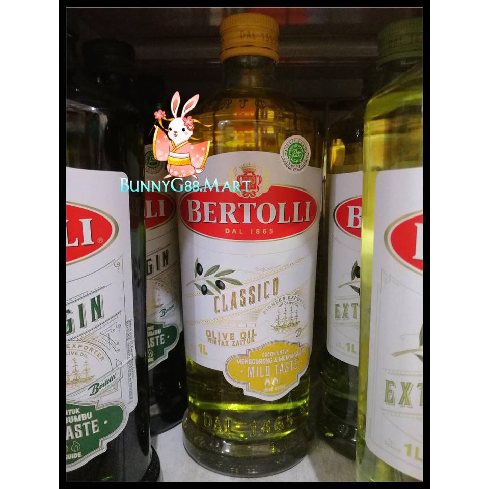 

Mas.Lynda - Bertolli Olive Oil Classico 1 L/Minyak Zaitun Bertolli/Minyak Olive