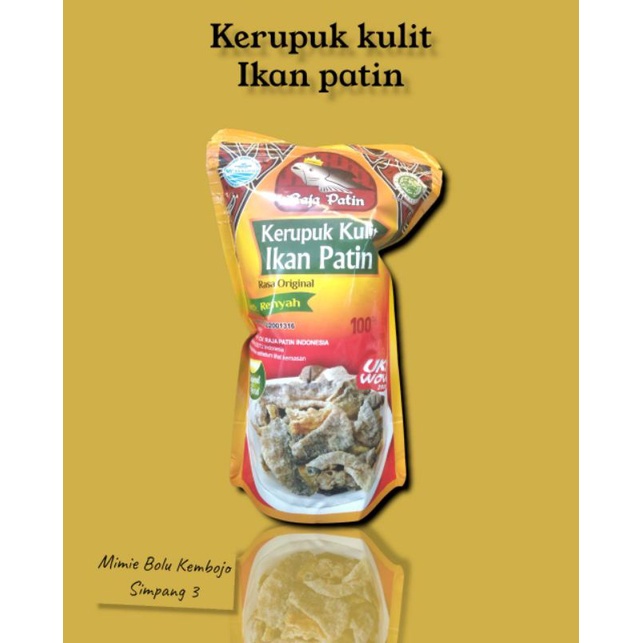 

kerupuk kulit ikan patin