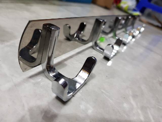 Kapstok stainless tebal 5kait 45cm PROMO TERMURAH
