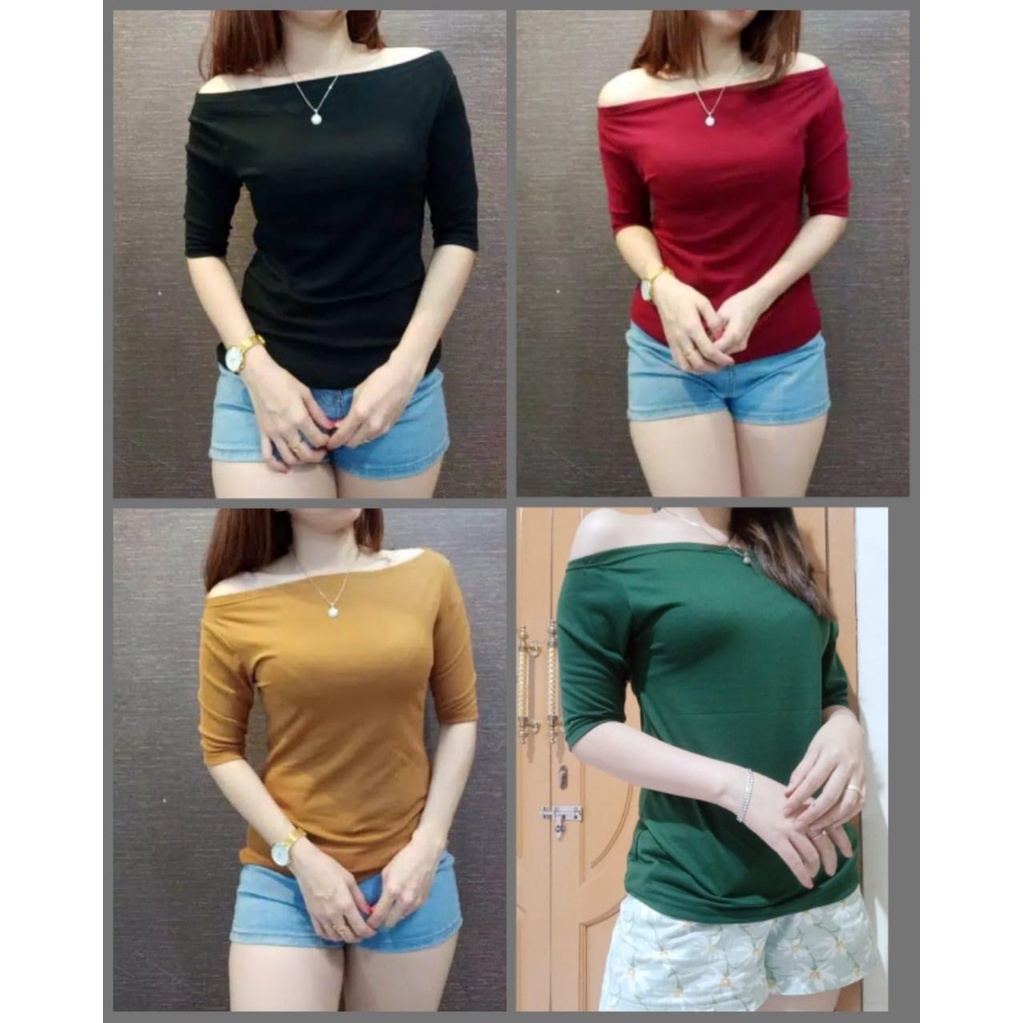 BF.ID - BISA COD / Blouse Sabrina Vera / Blouse sexsi / Blouse fashion / Blouse polos