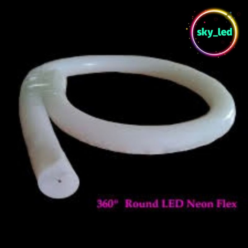 LAMPU STRIP LED NEON FLEXIBLE 360 BULAT NEON STRIP UNTUK RUMAH LUAR /NEON FLEX (360derajat)