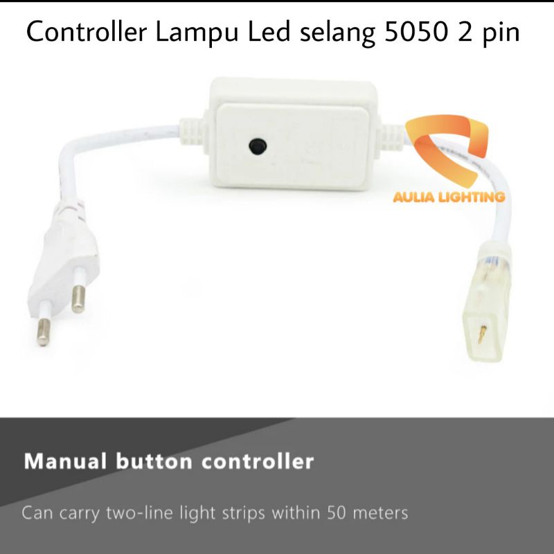 SOKET SELANG FLASSER CONTROLLER 5050 2 / 4 JALUR  PIN RGB SINGLE COLOR