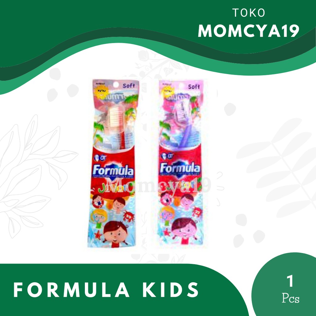 SIKAT GIGI FORMULA JUNIOR / BULU LEMBUT DAN HALUS
