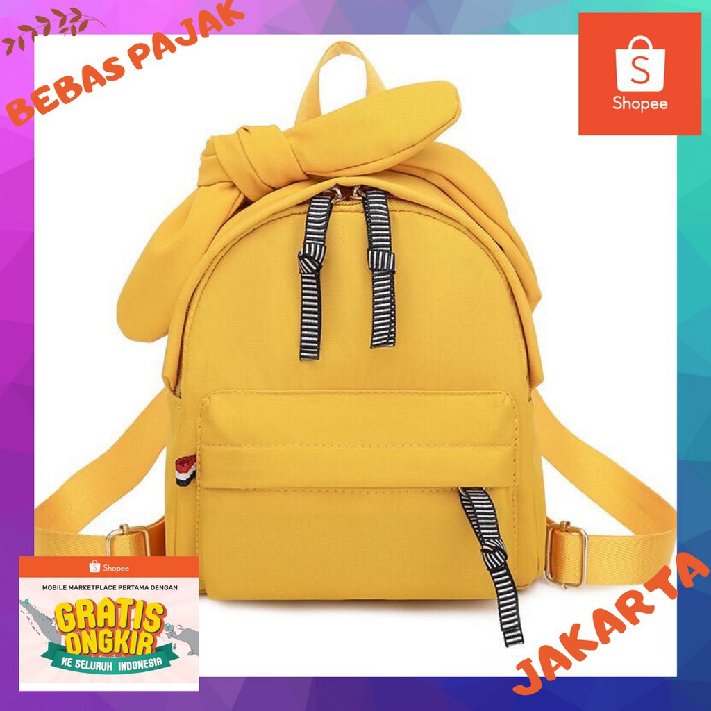 TAS BRANDED RANSEL WANITA 757 TAS RANSEL LUCU TAS MINI TAS FASHION TAS SIMPLE TAS UNIK MURAH