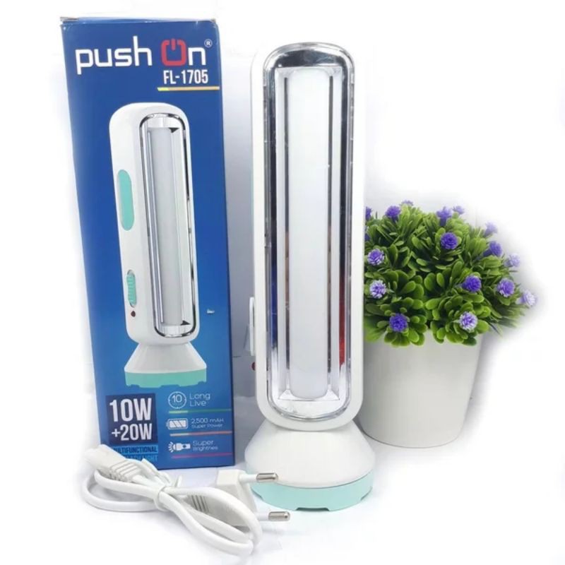 senter lampu emergency push on FL 1705