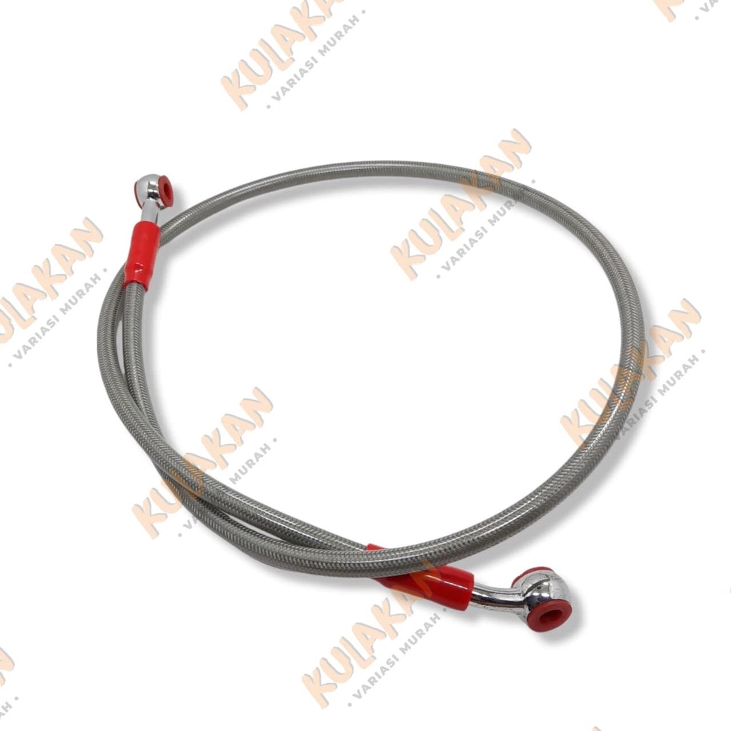 Selang Rem Variasi Kabel Selang Rem Cakram Warna Ukuran 60cm 90cm Selang Rem Racing Depan Belakang